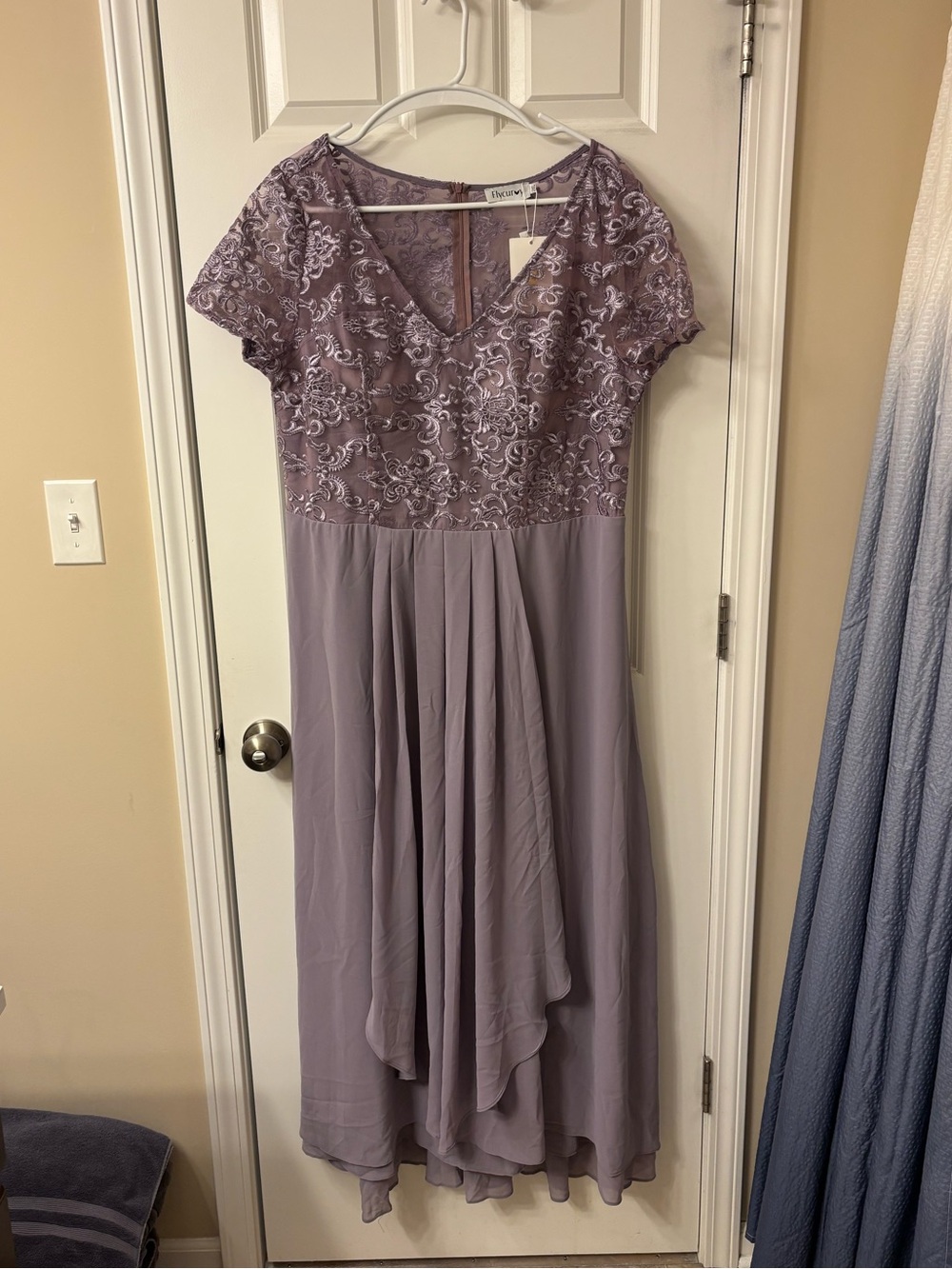 Purple Mother of the Bride Dress - nwt